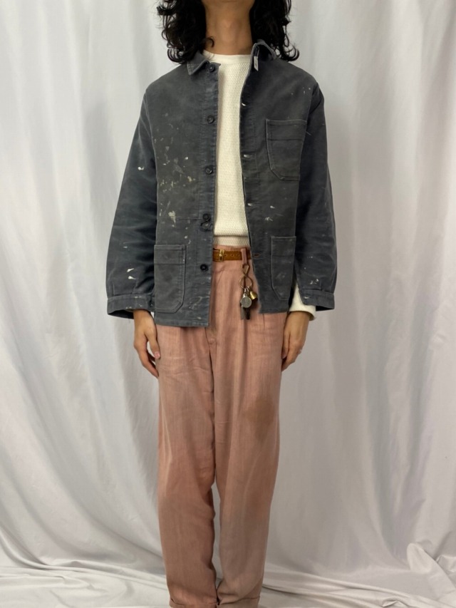 50年代 50s 60年代 60s フレンチワーク ユーロ 黒 ブラック