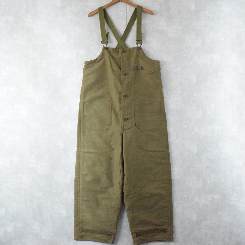 40年代 40s オーバーオール usネイビー 海軍 ミリタリー アメリカ軍 米