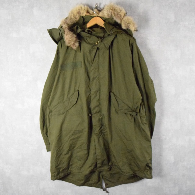 70年代 70s アメリカ軍 フィッシュテールパーカー オリジナル カーキ