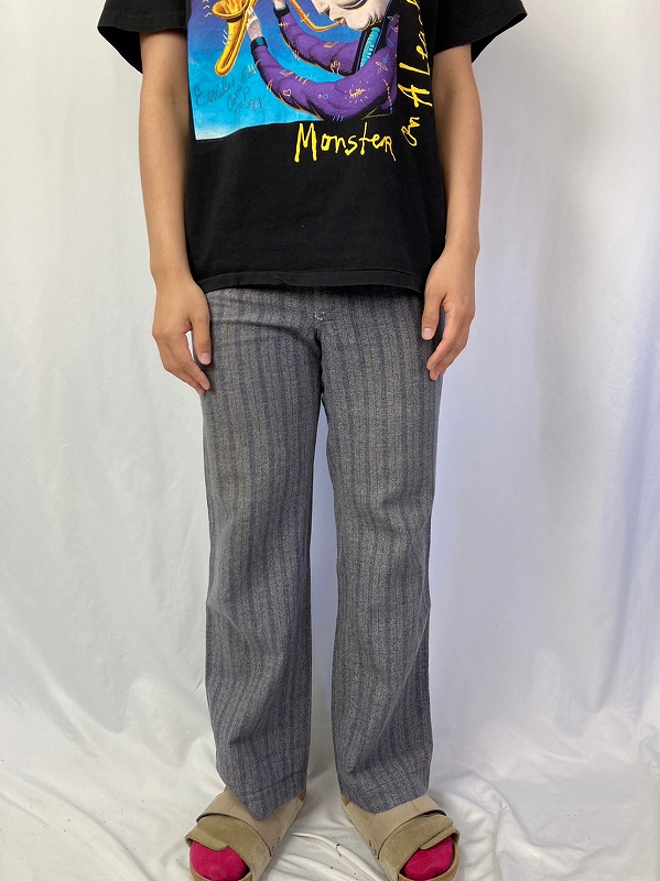 40s 40年代 ワーク ストライプ グレー| ビンテージ古着屋Feeet 通販