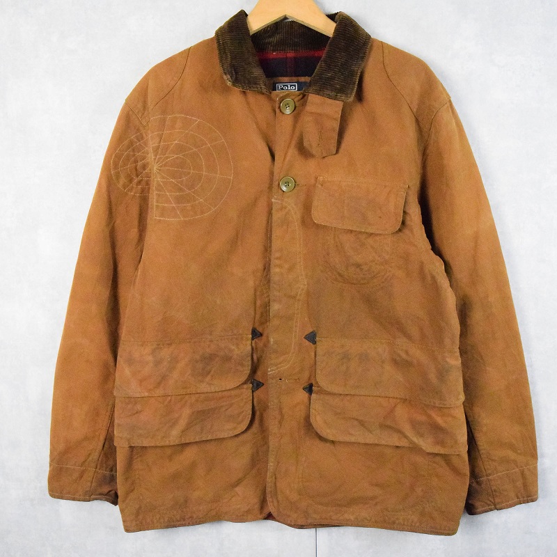ポロラルフローレン シューティングジャケット オイルドコットン