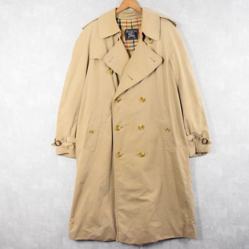 80s 90s 80年代 90年代 バーバリーズ ベージュ コットン×ポリエステル