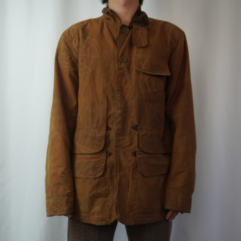 ポロラルフローレン シューティングジャケット オイルドコットン