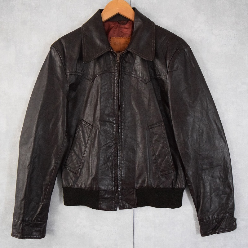 70年代 70s ウィリアムバリー アメリカ製 茶色 ブラウン│ヴィテージ