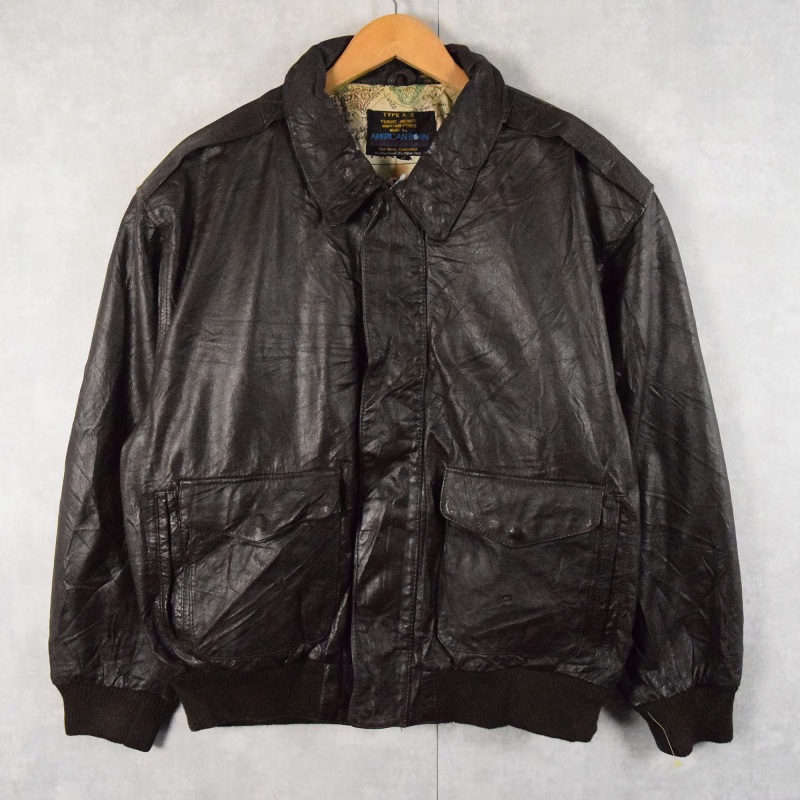 90s 90年代 革ジャン フライトジャケット ミリタリー | ヴィテージ古着