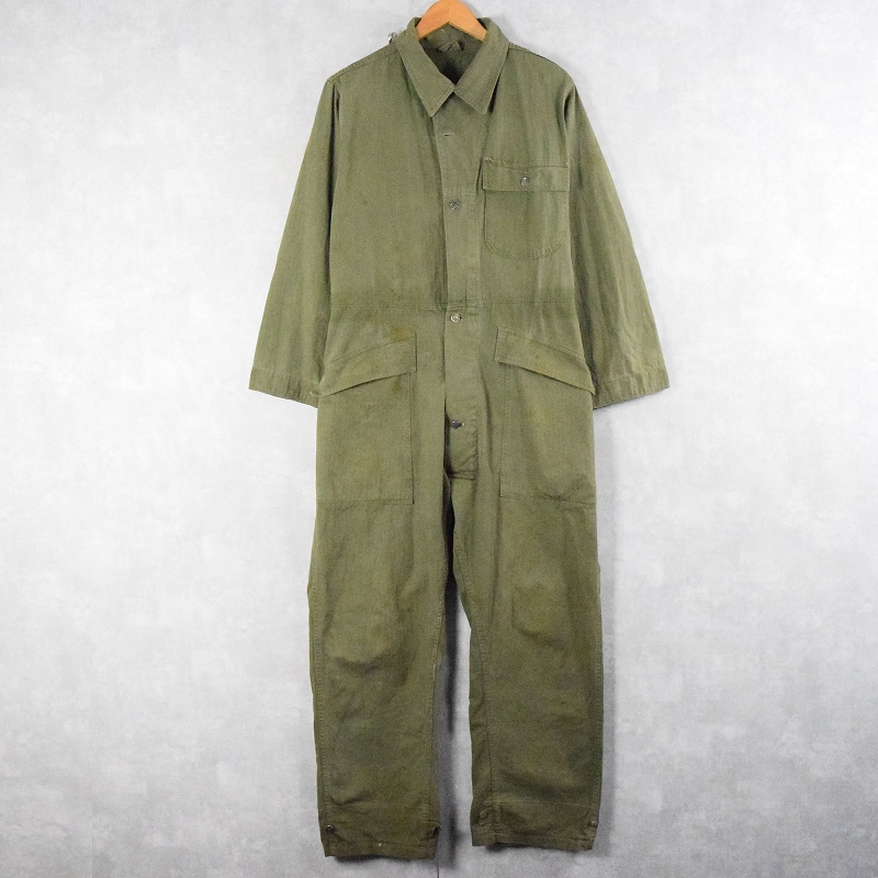 40s 40年代 アメリカ軍 ミリタリー カーキ つなぎ ジャンプスーツ