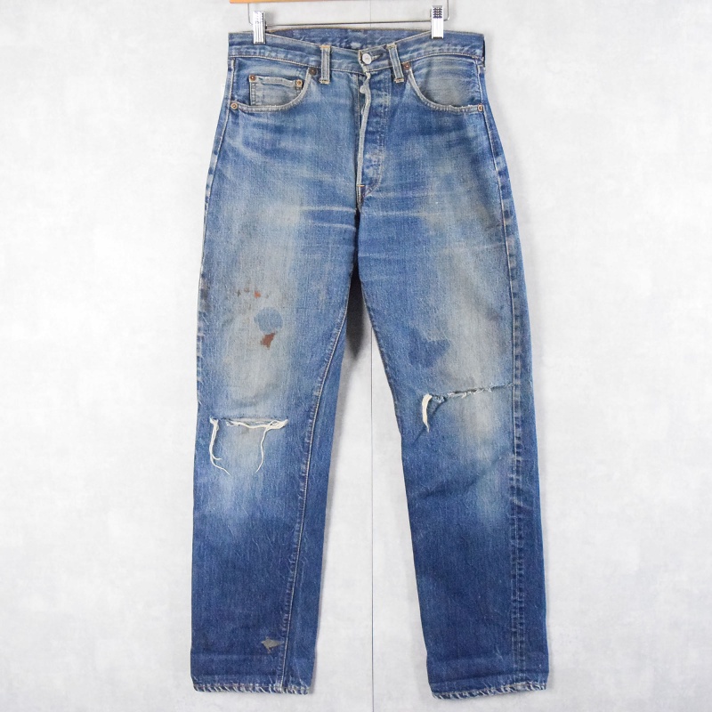 60年代 60s リーバイス ジーンズ ジーパン ビッグE インディゴ