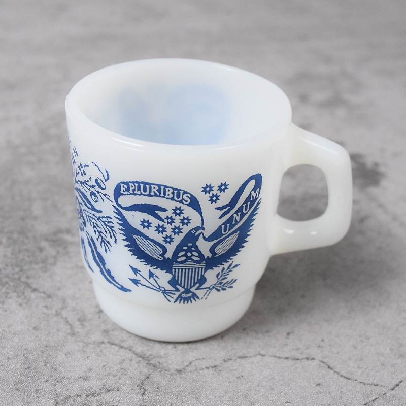 60年代 70年代 60s 70s ファイヤーキング アメリカ製 ミルクガラス