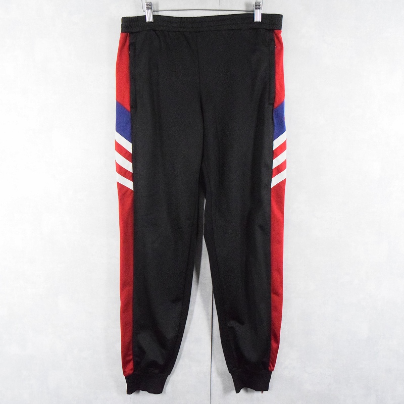 90s 90年代 アディダス 黒 ブラック ジャージ トラックパンツ