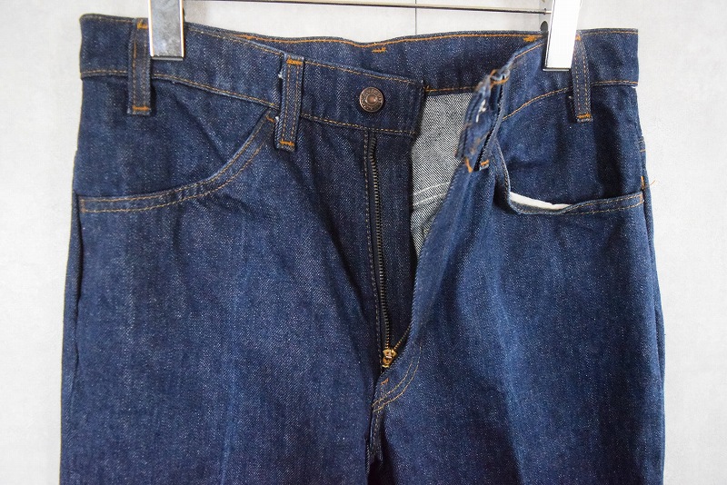 80s 80年代 リーバイス フレアデニム ブーツカット フレアパンツ 濃紺