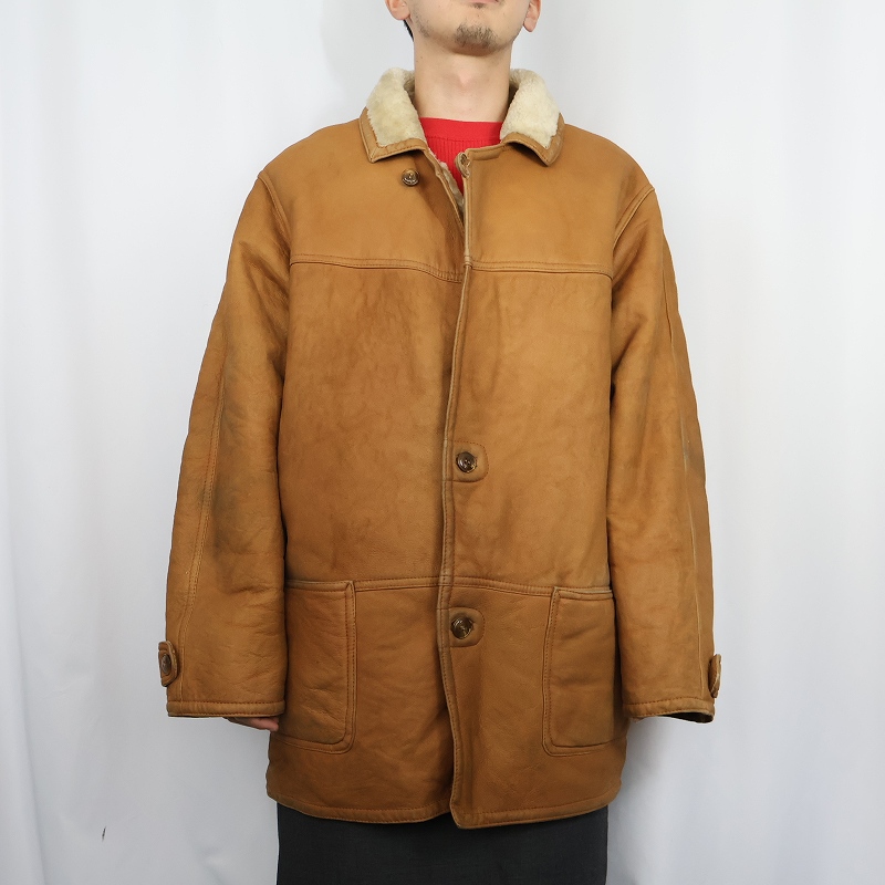 80年代 80s 茶色 ブラウン 裏ボア | ビンテージ古着屋Feeet 通販