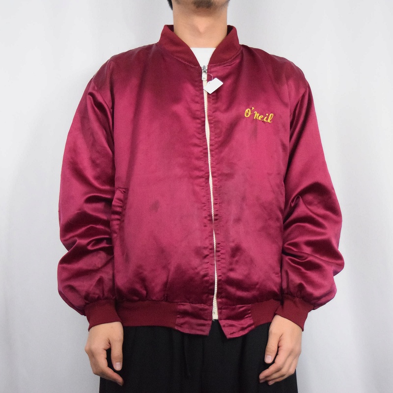 60s 60年代 ボルドー ワインレッド エンジ色 バーガンディ ジャケット