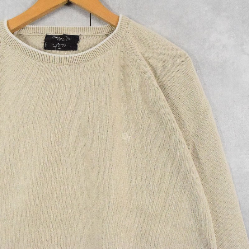 80年代 80s クリスチャンディオール ブランド ベージュ アメリカ製