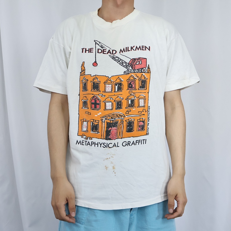 90s 90年代 ザデッドミルクメン アメリカ製 ミュージック 音楽 バンT