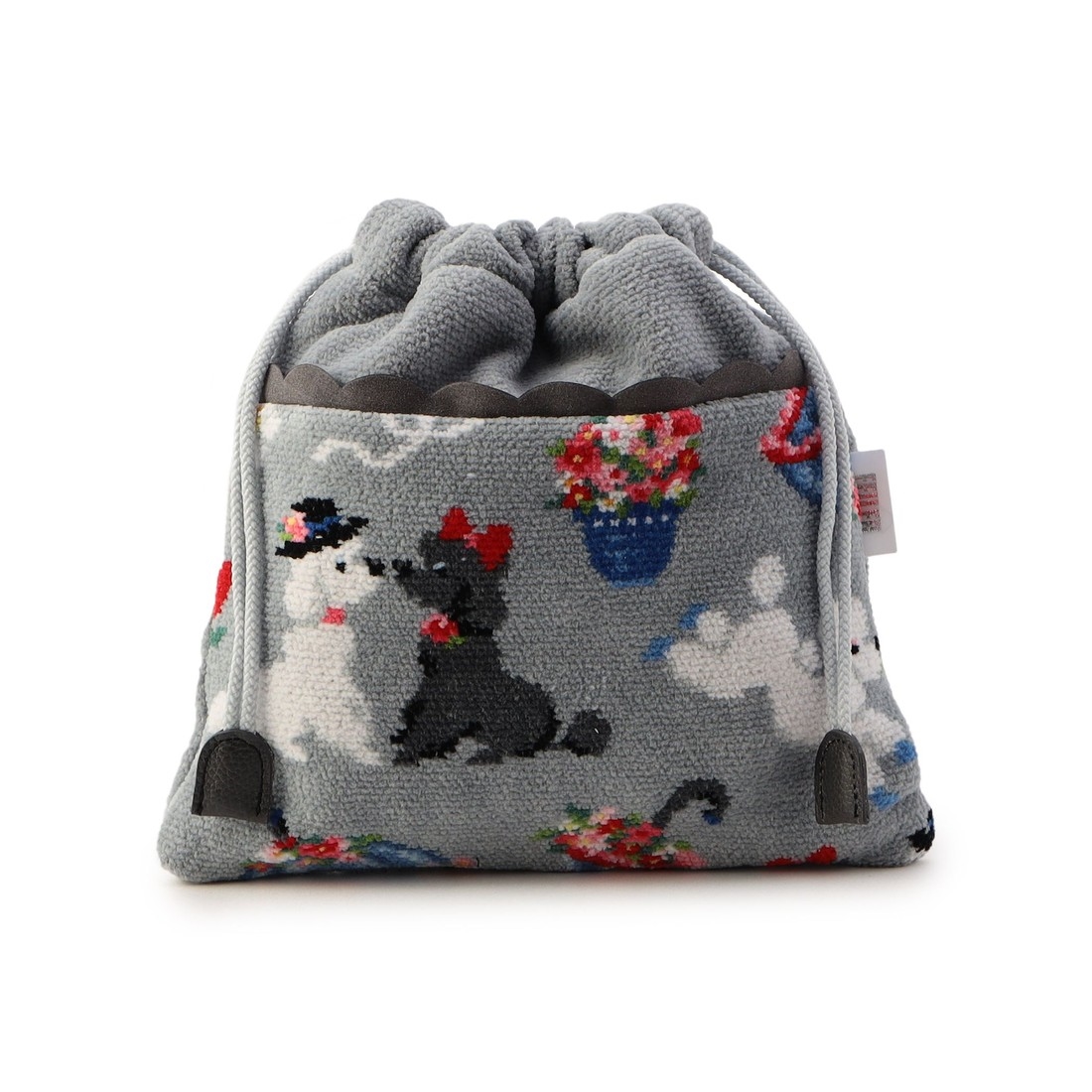 モンプティルル 巾着 MPL-241081(ライトグレー): FEILER｜フェイラー