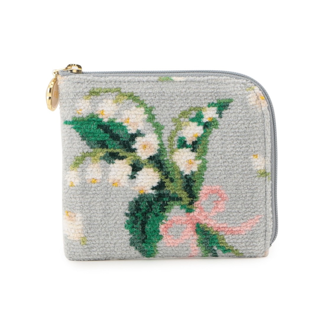 ピュールミュゲ ミニポーチ PMG-256027（WEB限定）(シルバーグレー