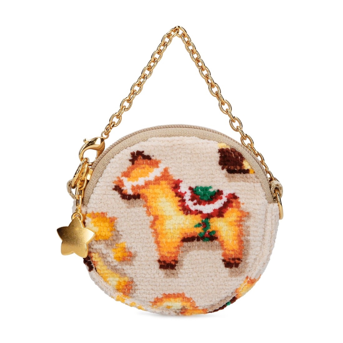 フィーカタイム サークルポーチ FKT-241428(ベージュ): FEILER