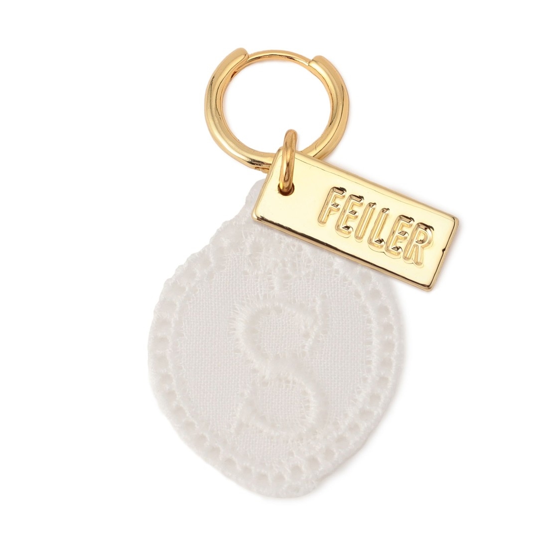 モンノン ハンカチチャームS THS-245013（取扱店舗限定）(ホワイト