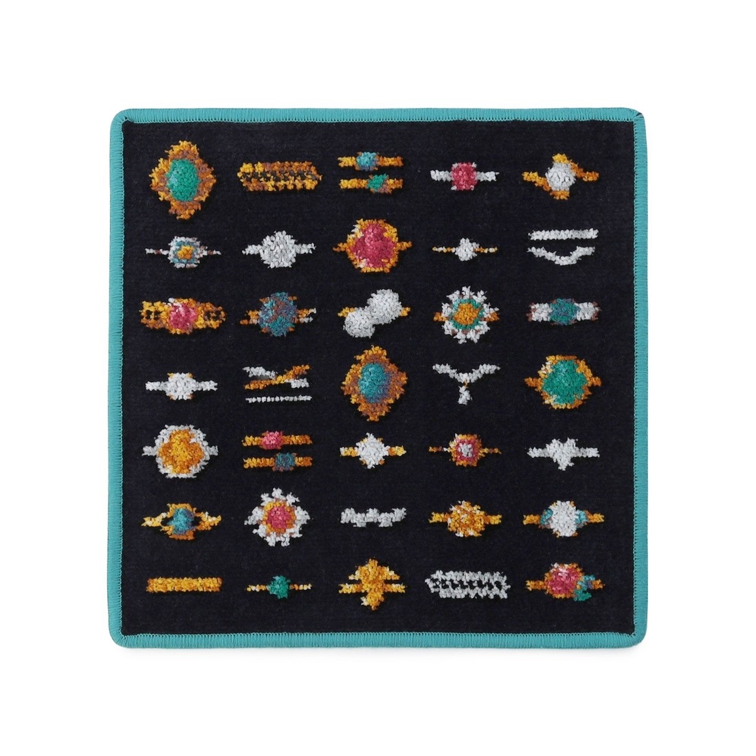 シンス ハンカチ(ネイビー×ブルー): FEILER｜フェイラー公式オンライン