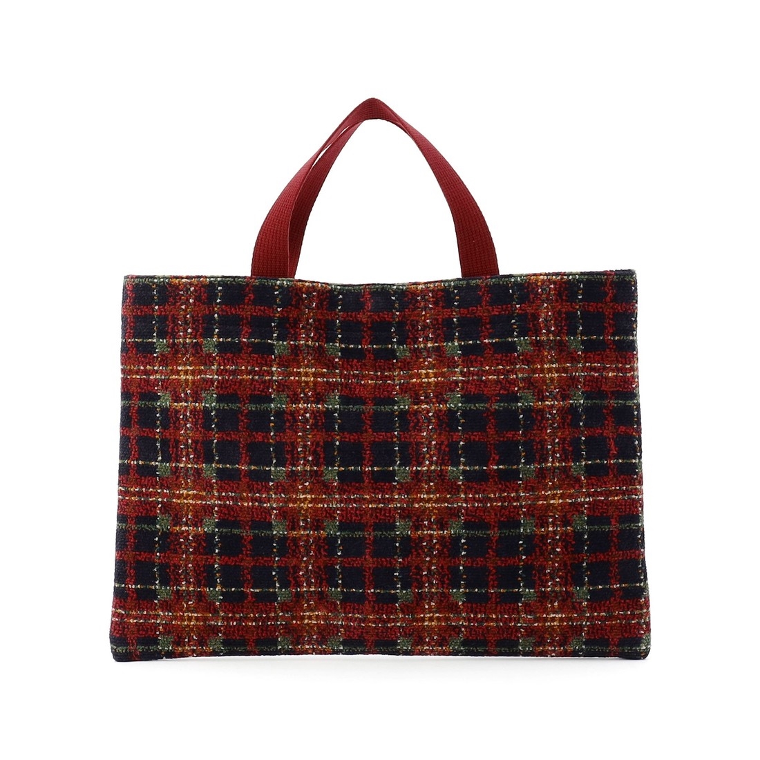 タータンムード A4バッグ TMD-257682（取扱店舗限定）(ネイビー