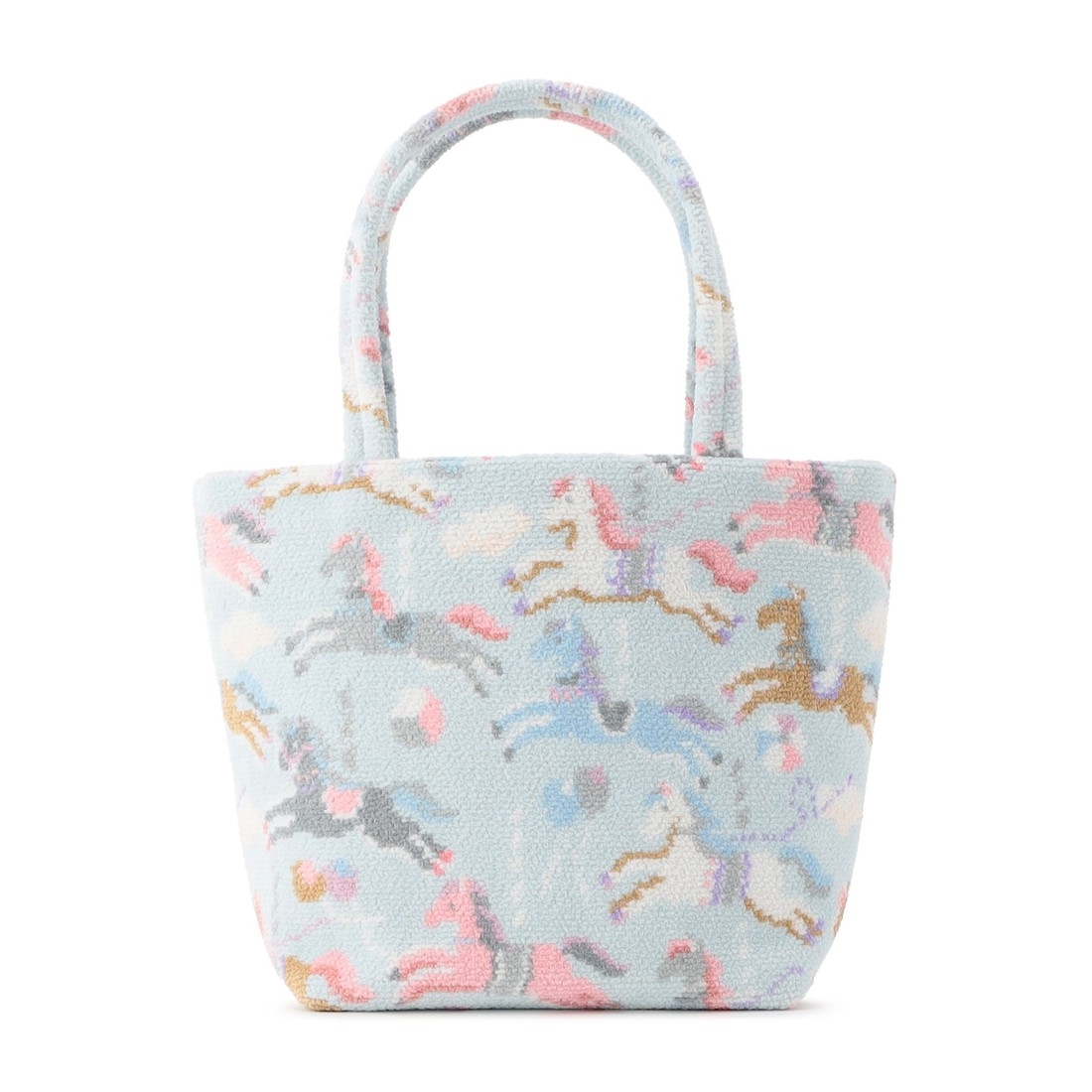 ラブラリーモクバ バッグ L/LOM-253112（WEB限定）(ペールブルー