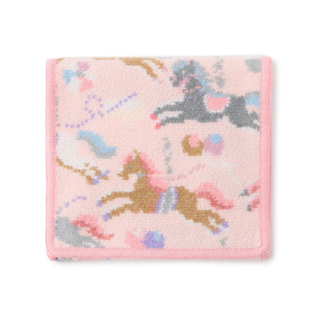 ラブラリーモクバ ハンカチポーチ(ペールピンク): LOVERARY BY FEILER