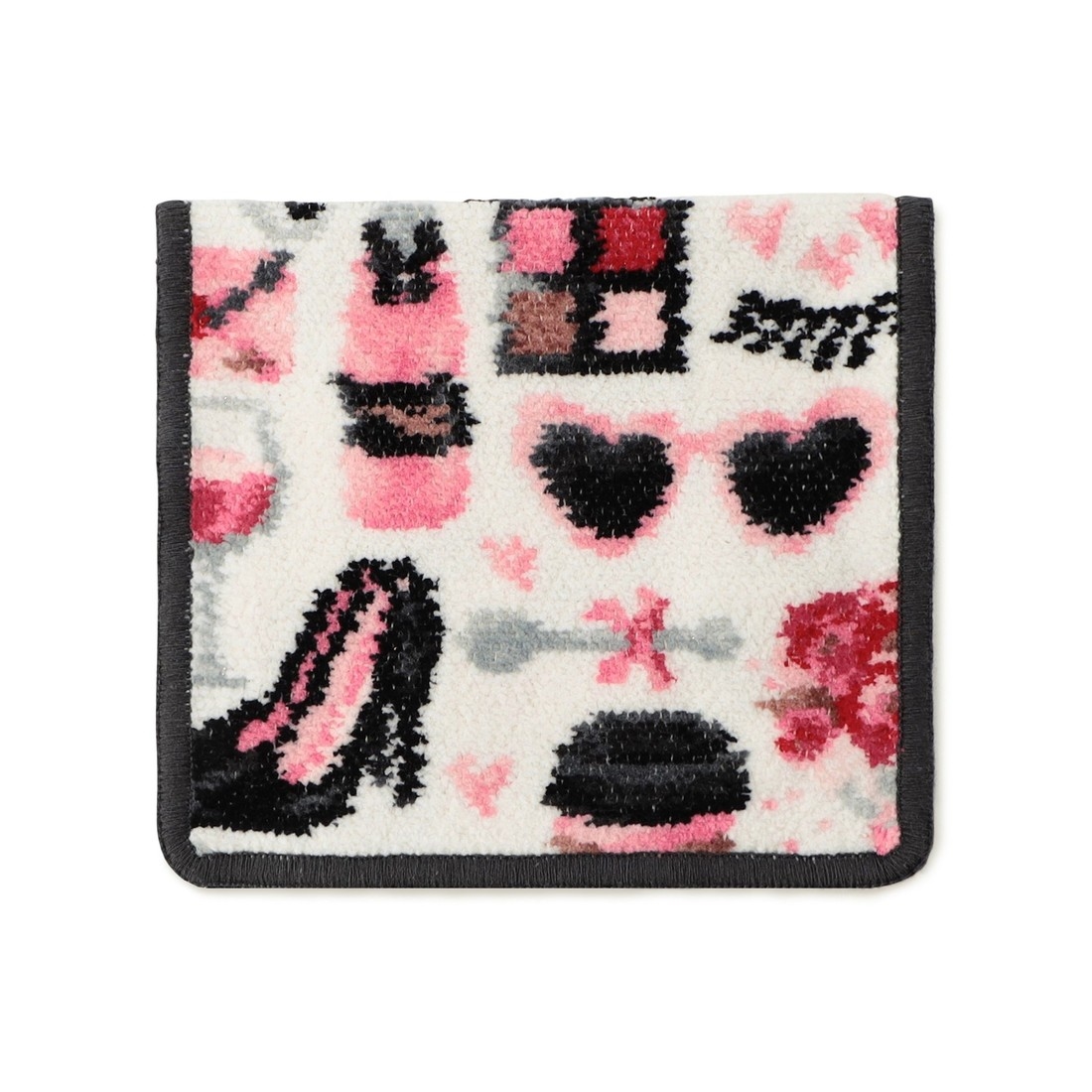 ラブユーソーマッチ！ ハンカチポーチ(ホワイト): LOVERARY BY FEILER