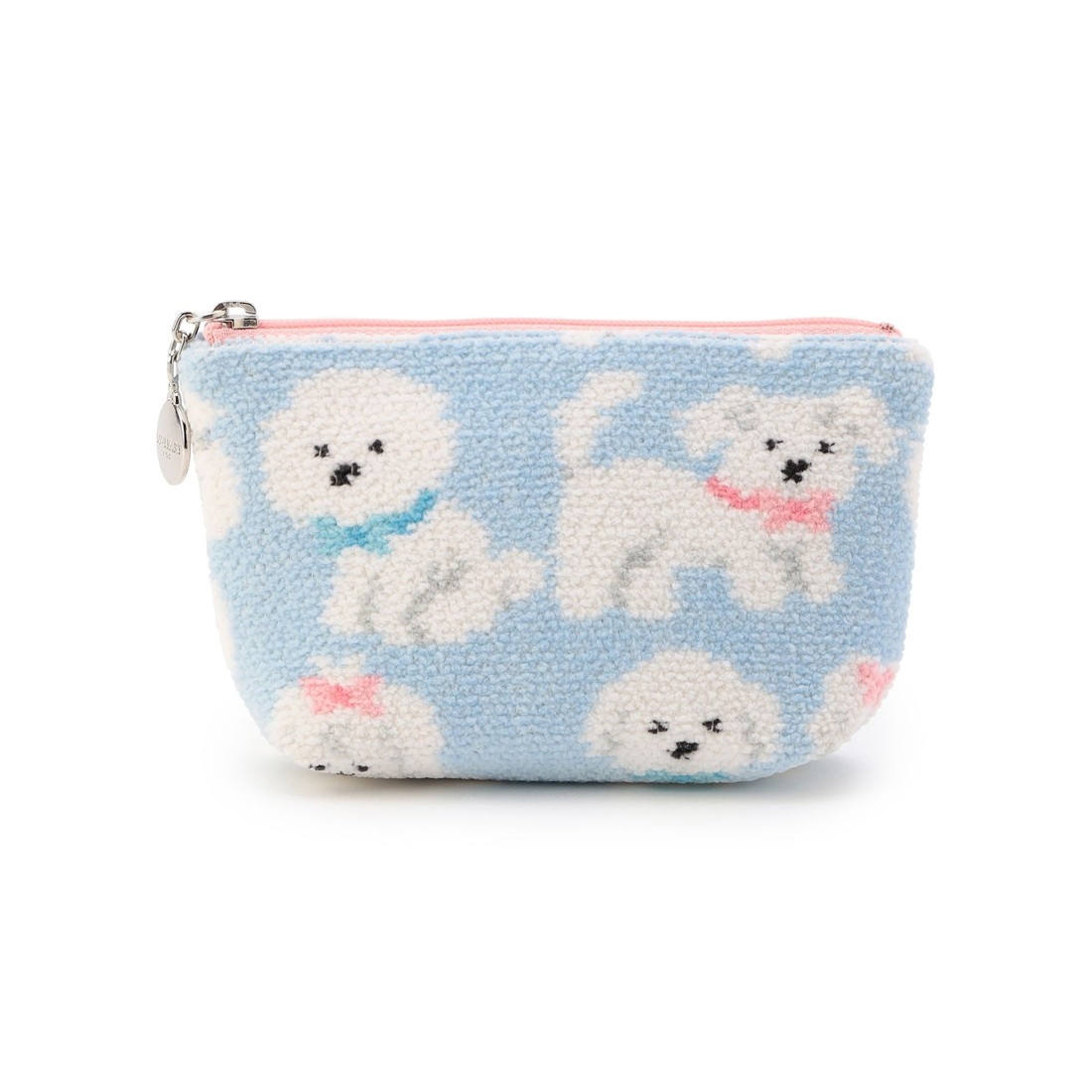 モフモフワンチャン 舟型ポーチS L/MWC-257363（WEB限定）(ペール