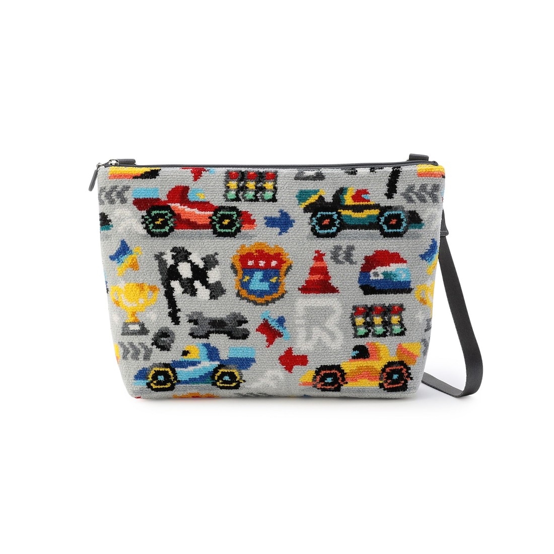 ラブラリーサーキット ショルダーバッグ L/LCI-260278(シルバーグレー