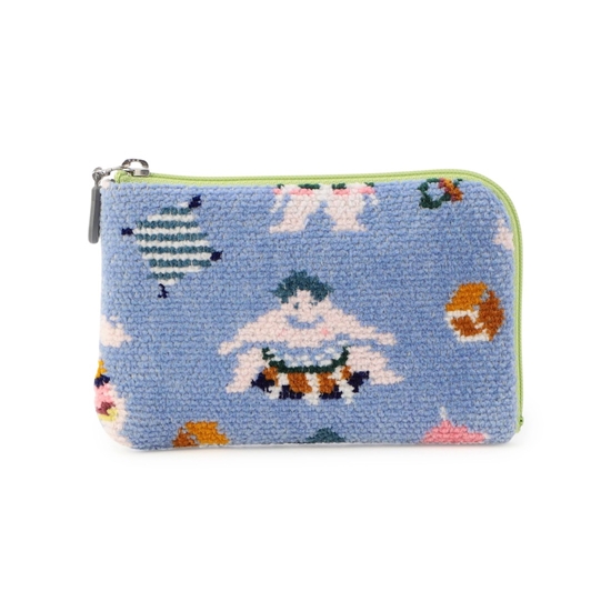 ハッケヨイ L字ポーチ L/HAK-253101(ライトブルー): LOVERARY BY