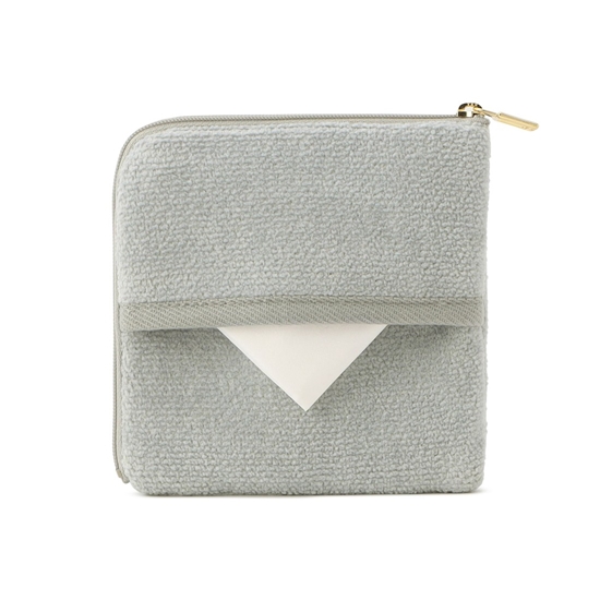 ユニカラー エチケットポーチ UNI-255006（取扱店舗限定）(シルバー