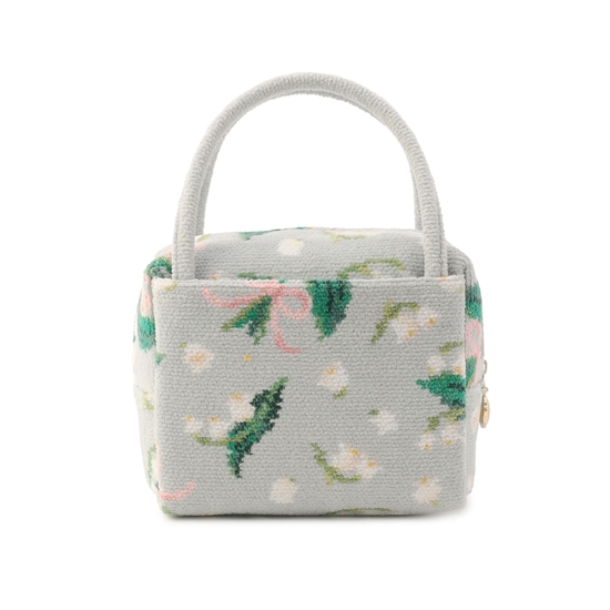 ピュールミュゲ ミニボストン PMG-246033（WEB限定）(シルバーグレー