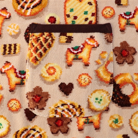 フィーカタイム エプロン FKT-241433(ベージュ): FEILER｜フェイラー