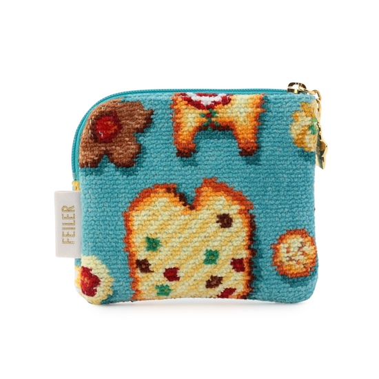 フィーカタイム カードポーチ FKT-257528（WEB限定）(ターコイズブルー