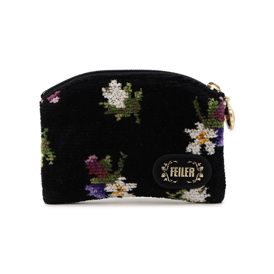 ナイツドリーム ミニポーチ NID-241390(ブラック): FEILER｜フェイラー