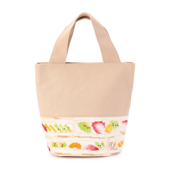 フルーツサンド バッグ L/FRS-223097(ベージュ): LOVERARY BY FEILER