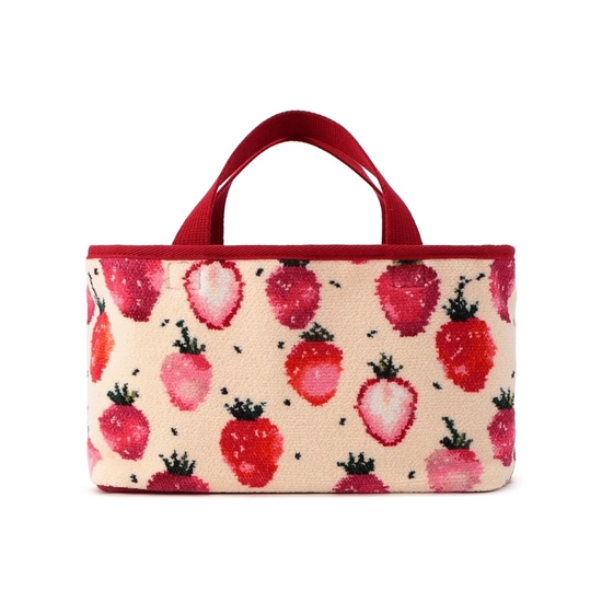 ストロベリードット ベビーカーポーチ L/STD-253018(アイボリー