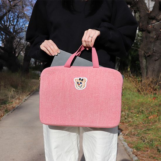 オールドテディガール ブリーフケース L/OTG-243038(ピンク): LOVERARY