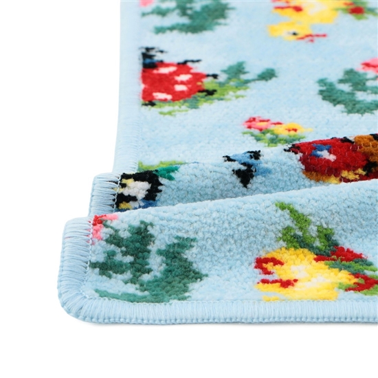 ハイジ ハンカチ(ペールブルー×ペールブルー): FEILER｜フェイラー公式