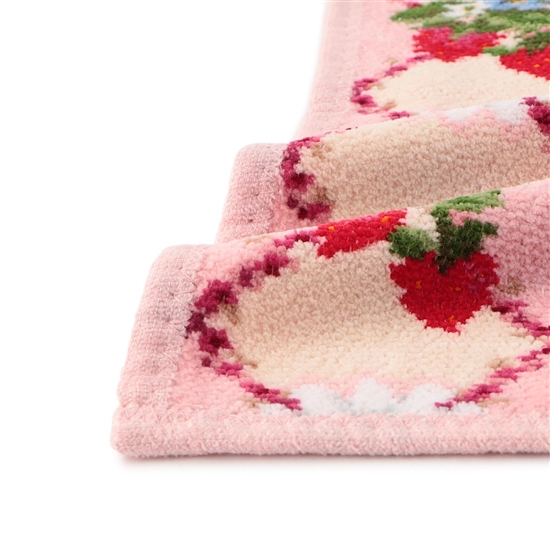 ハブアワンダフルデイ！ ゲストタオル(ペールピンク): FEILER