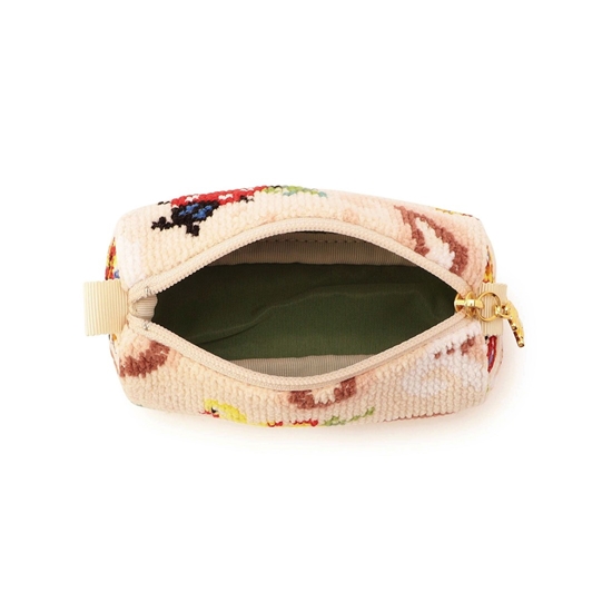 ハイジペイズリー ポーチ HPY-257021（WEB限定）(ベージュ): FEILER