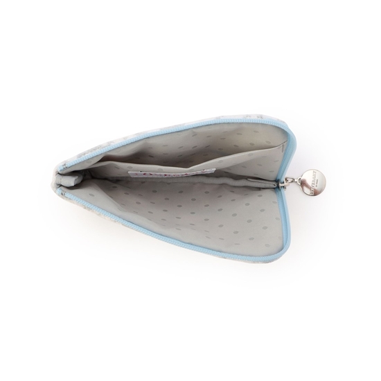 モフモフワンチャン L字ポーチ L/MWC-257362(シルバーグレー