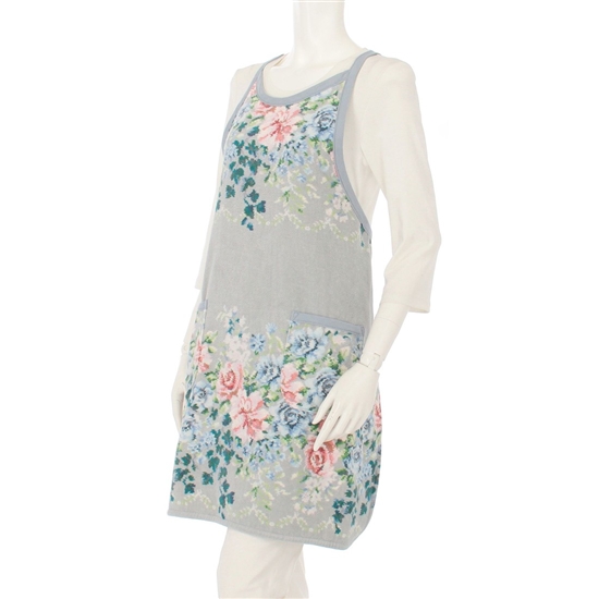 ノスタルジックノート エプロン NLN-260252(シルバーグレー): FEILER