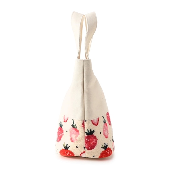 ストロベリードット バッグ L/STD-223014(アイボリー): LOVERARY BY