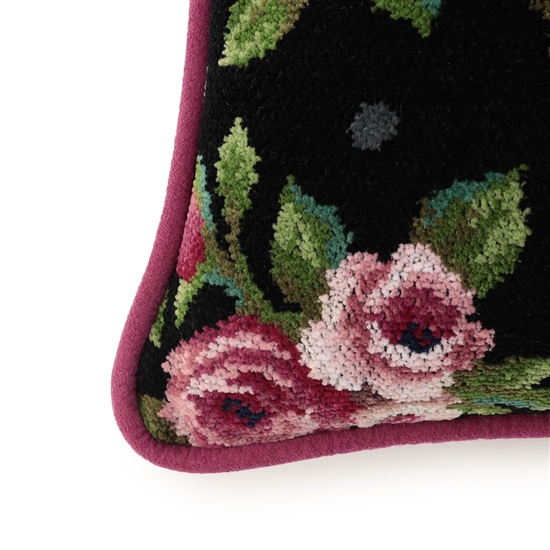 マイジュリエット 横長クッション MJT-257384(ブラック): FEILER