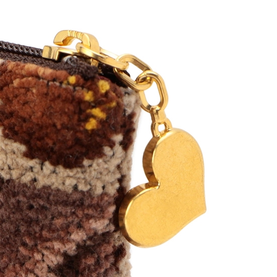 コフレドゥショコラ スクエアポーチ FDC-257060(ベージュ): FEILER