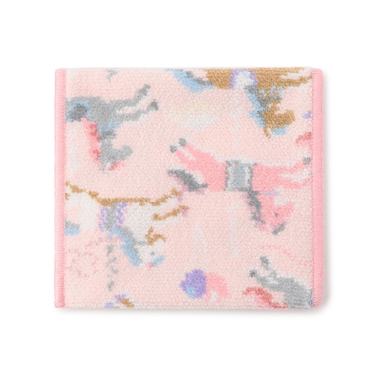 ラブラリーモクバ ハンカチポーチ(ペールピンク): LOVERARY BY FEILER