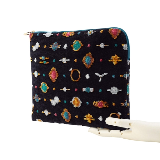 シンス フラットポーチ SCE-260175(ネイビー): FEILER｜フェイラー公式