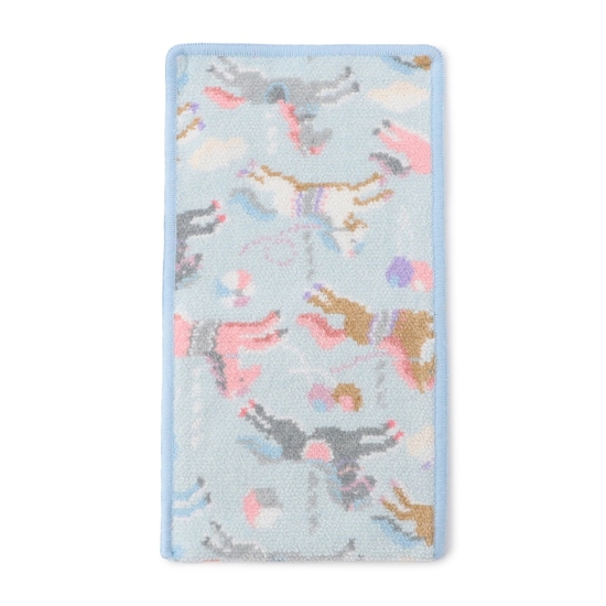 ラブラリーモクバ ハンカチポーチ（WEB限定）(ペールブルー): LOVERARY