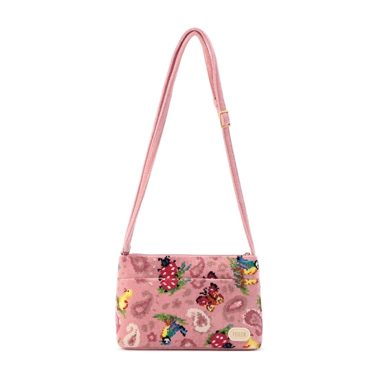 ハイジペイズリー ショルダーバッグ HPY-257007(ピンク): FEILER